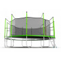 Батут EVO Jump Internal 16ft (Green) с лестницей