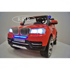 RiVer-AuTo Детский электромобиль BMW T005TT с дистанционным управлением (ПОЛНЫЙ ПРИВОД), р.Красный