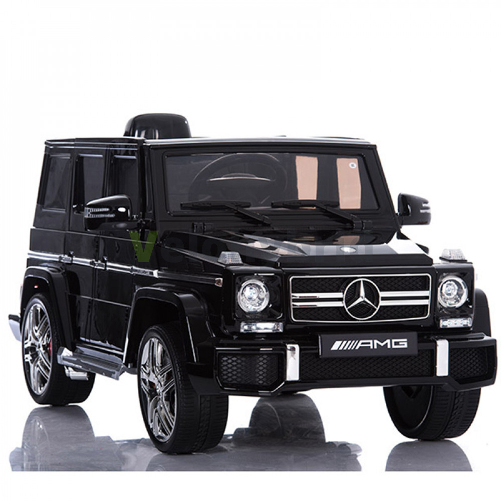 Rivertoys Детский электромобиль Mercedes-Benz G63 HL168 черный колеса резина
