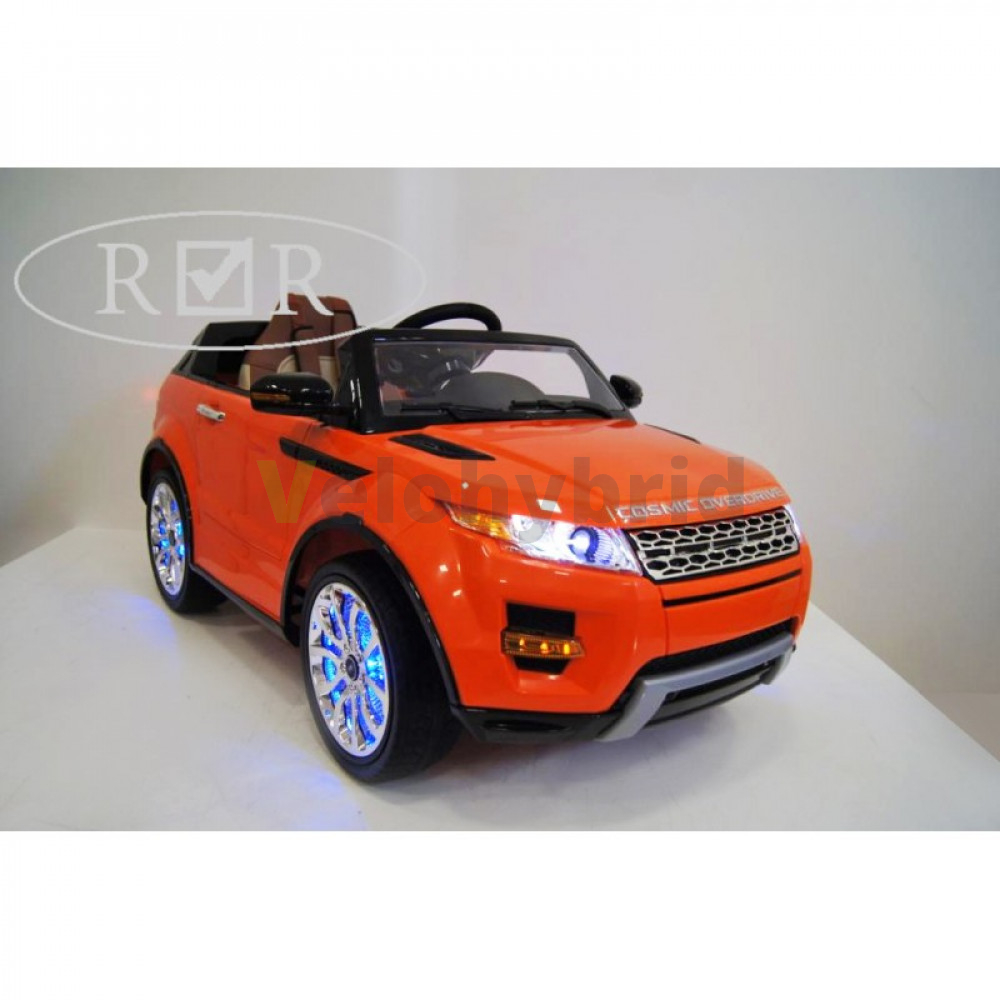 Rivertoys Детский электромобиль Range Rover А111АА оранжевый VIP